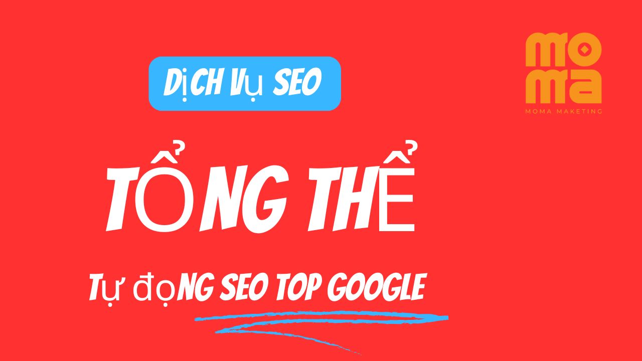 Dịch vụ SEO Website tổng thể Moma nền tảng seo số 1 hiện nay